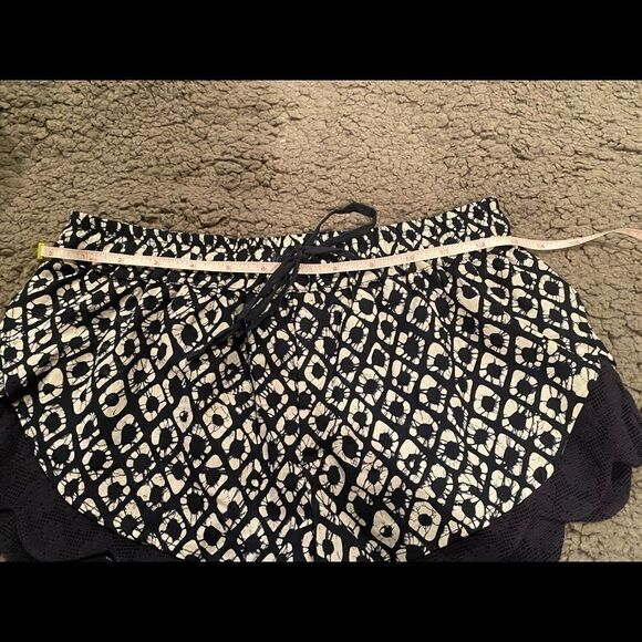 Indigo Rein Navy/White  Printed Shorts Sz Small - Picture 4 of 12
